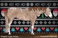 Horse Color:Chestnut Ice Sabino Splash