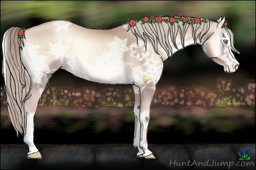 Horse Color:Chocolate Palomino Ice Pearl Onyx Sabino 