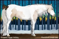 Horse Color:Silver Black Pearl Sabino Tobiano 