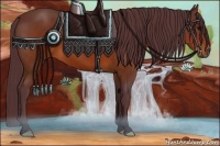 Horse Color:Chocolate Brown 