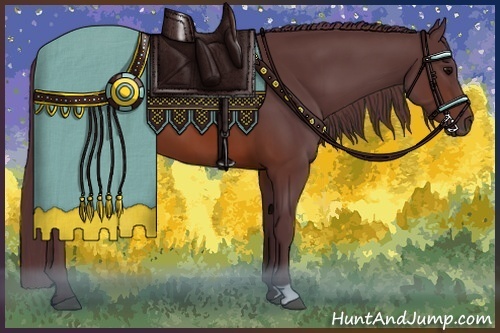 Horse Color:Chocolate Brown 