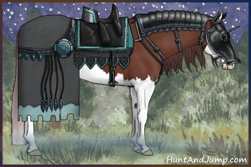 Horse Color:Chocolate Bay Splash 