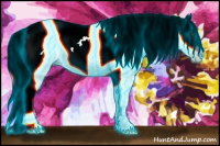 Horse Color:Gray Thunderstruck Classic Champagne Tobiano Appaloosa Rabicano