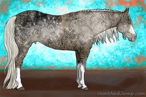 Horse Color:Liver Chestnut Ice Pearl 