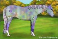Horse Color:Nacre Watercolor Silver Bay