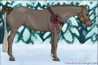 Horse Color:Silver Black 