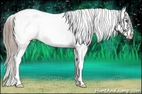 Horse Color:Liver Chestnut Tobiano Snowflake Varnish 