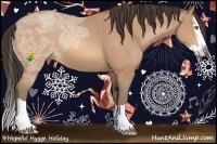 Horse Color:Amber Champagne Ice Splash 