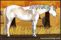 Horse Color:Painted Red Onyx Ice Splash Tobiano 