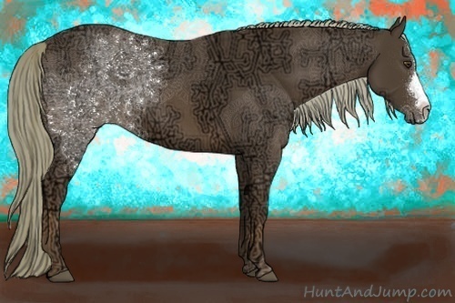 Horse Color:Liver Chestnut Ice 
