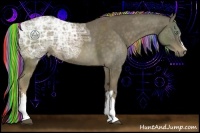 Horse Color:Painted Chocolate Palomino Ice 