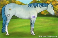 Horse Color:Watercolor Brown Ice 