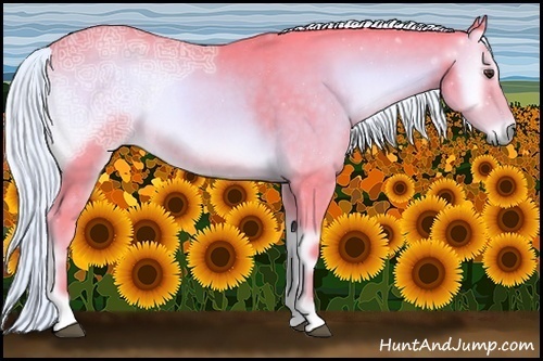 Horse Color:Watercolor Liver Red Onyx Ice 