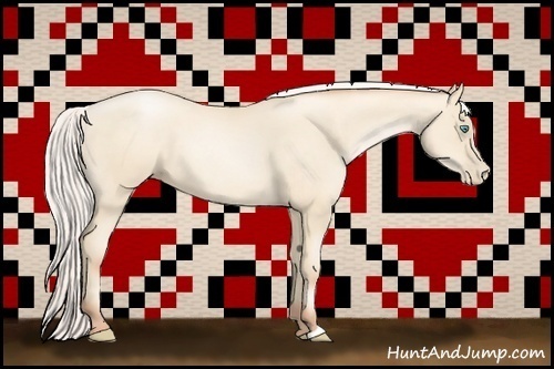 Horse Color:Silver Amber Cream Champagne Pearl