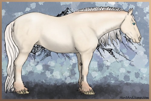 Horse Color:Silver Amber Cream Champagne Pearl 