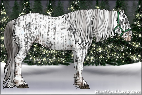 Horse Color:Liver Chestnut Sabino Splash Varnish  and Liver Chestnut Sabino Splash Varnish 