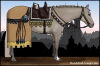 Horse Color:Silver Grullo 