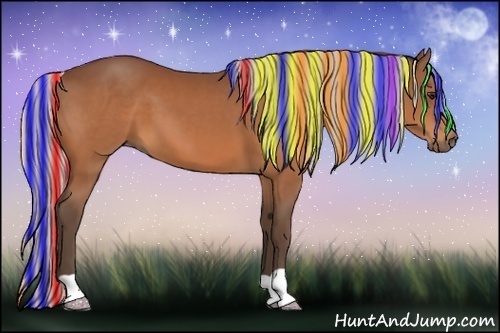 Horse Color:Painted Silver Bay 