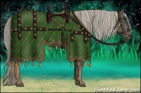 Horse Color:Chocolate Palomino 