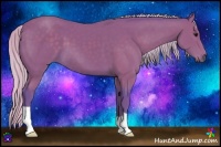 Horse Color:Watercolor Silver Black 