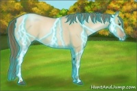 Horse Color:Thunderstruck Liver Red Dun Pearl 