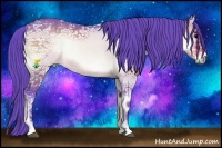 Horse Color:Watercolor Bay Ice Onyx