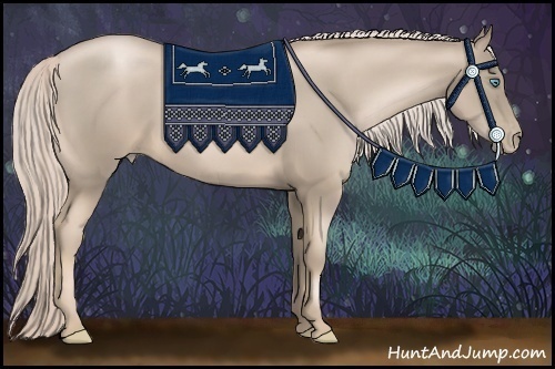 Horse Color:Chocolate Palomino Pearl 