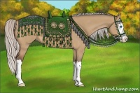 Horse Color:Silver Bay Roan Dun Splash 