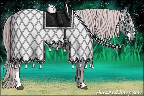 Horse Color:Watercolor Chocolate Palomino Roan Sabino Blanket