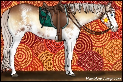 Horse Color:White Spotted Silver Bay Onyx Splash 