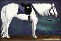Horse Color:Silver Perlino 