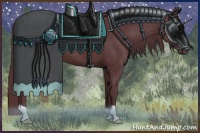 Horse Color:Chocolate Brown 