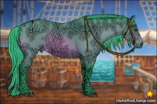 Horse Color:Watercolor Bay Ice 