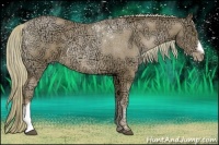 Horse Color:Liver Chestnut Ice Pearl 