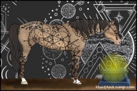 Horse Color:Sable Champagne 