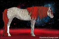 Horse Color:Painted Classic Cream Champagne Ice Onyx