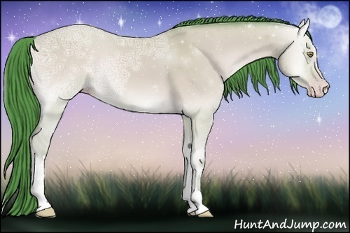 Horse Color:Watercolor Amber Champagne Ice Onyx 