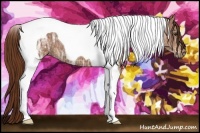 Horse Color:Chestnut Ice Tobiano 