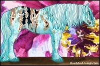 Horse Color:Thunderstruck White Spotted Silver Buckskin Splash Appaloosa Rabicano 