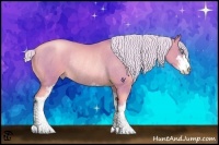 Horse Color:Watercolor Chocolate Palomino Pearl Sabino Rabicano