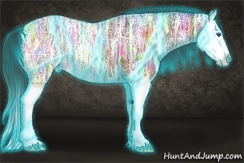 Horse Color:Thunderstruck Bay Ice Sabino Splash 
