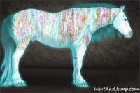 Horse Color:Thunderstruck Bay Ice Sabino Splash 