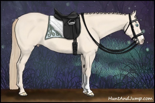 Horse Color:Chocolate Perlino 