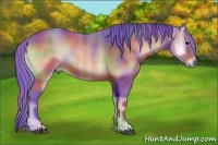 Horse Color:Nacre Watercolor Bay Onyx