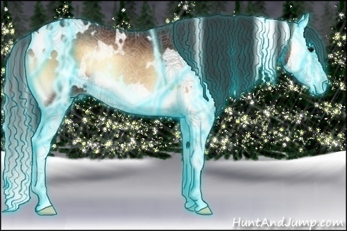 Horse Color:Thunderstruck White Spotted Bay Onyx Splash 