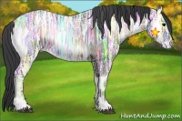 Horse Color:Blue Onyx Ice 
