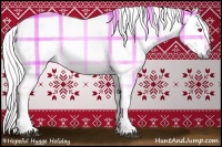 Horse Color:Plaid  Liver Chestnut Chinchilla Sabino 