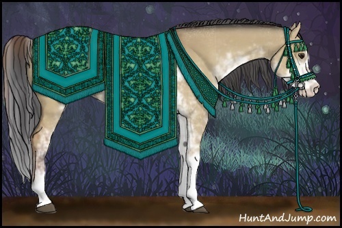 Horse Color:Bay Dun Sabino