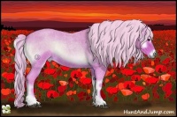 Horse Color:Watercolor Silver Brown Roan Onyx