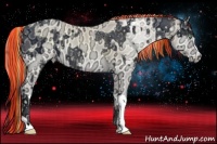 Horse Color:ERROR: UNKNOWN ANOMALY and Painted Perlino Ice Onyx